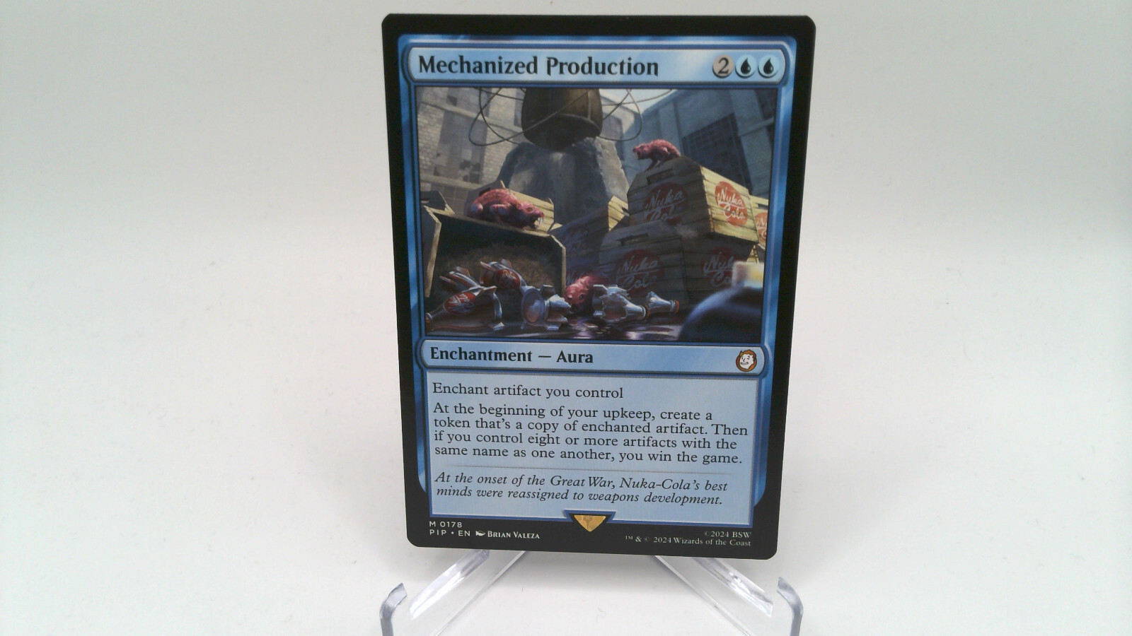 Mechanized Production UB: Fallout PIP M 0178 MTG Magic