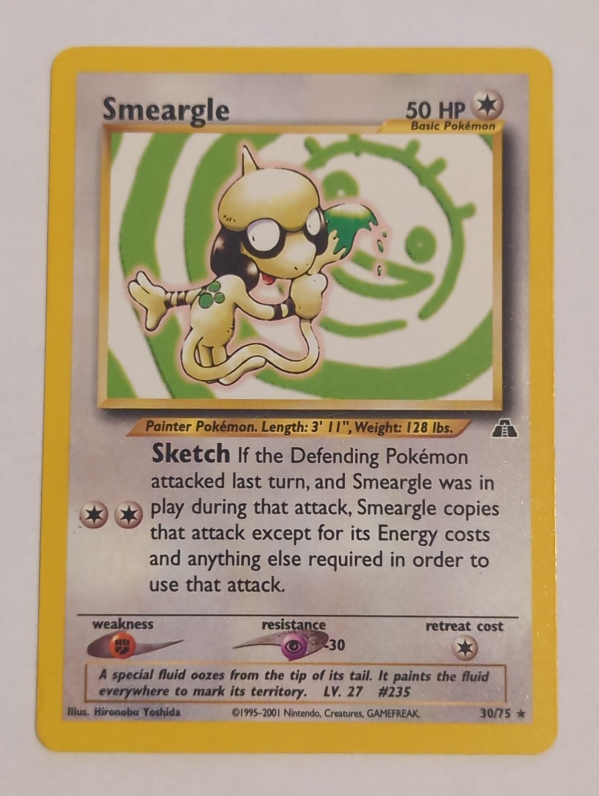 Smeargle 30/75 Neo Discovery Regular