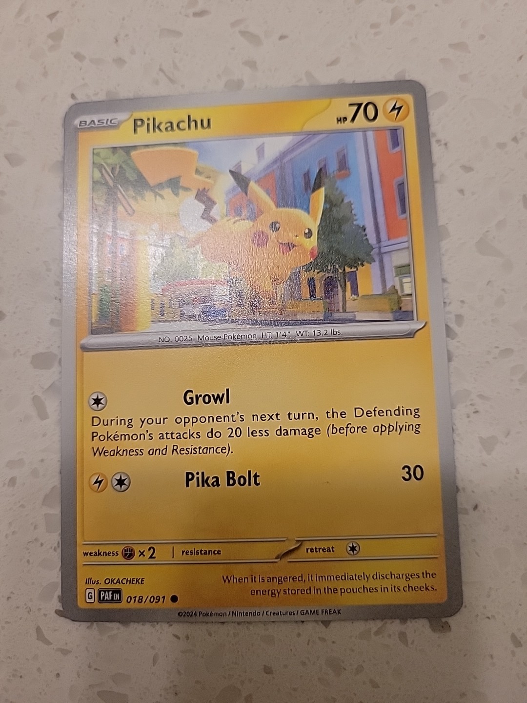 Pokémon TCG Pikachu Special