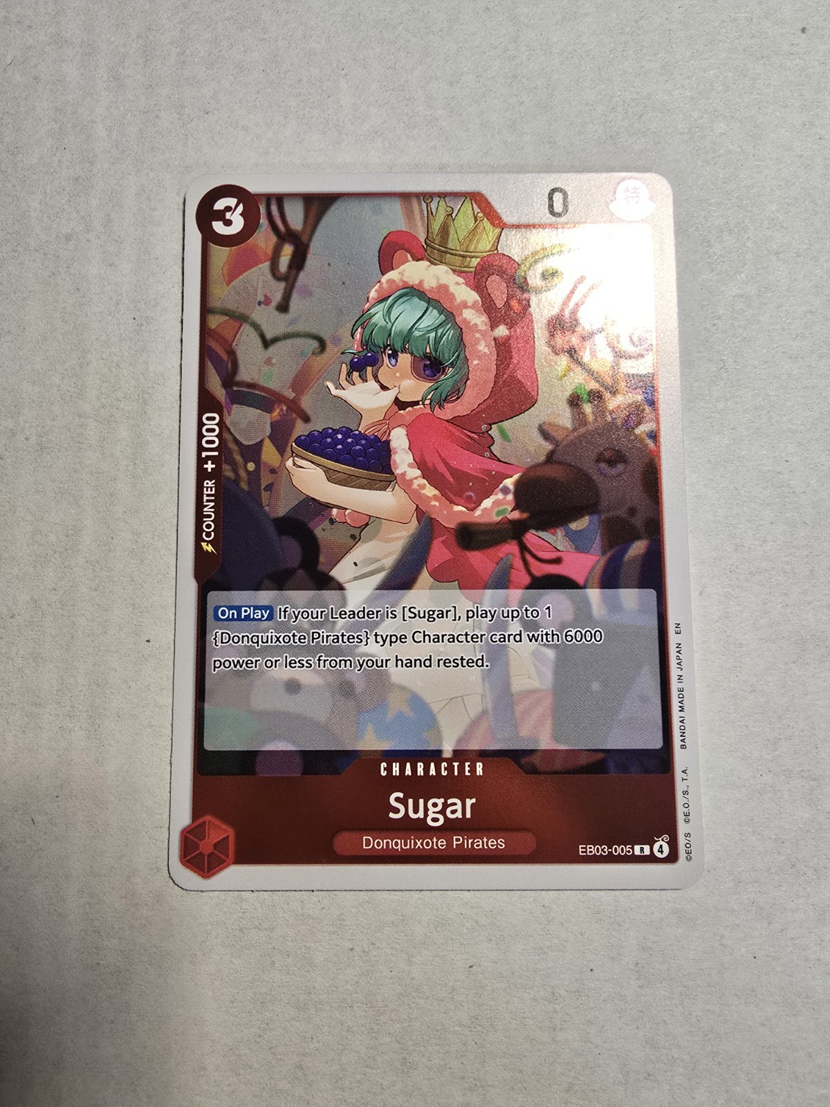 Sugar EB03-005 Extra Booster: One Piece Heroines Edition Foil