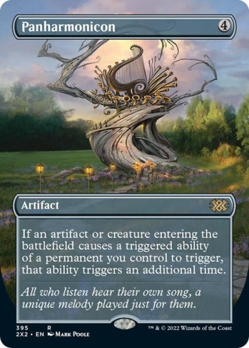 MTG English Panharmonicon (Borderless) NM Foil Double Masters 2022