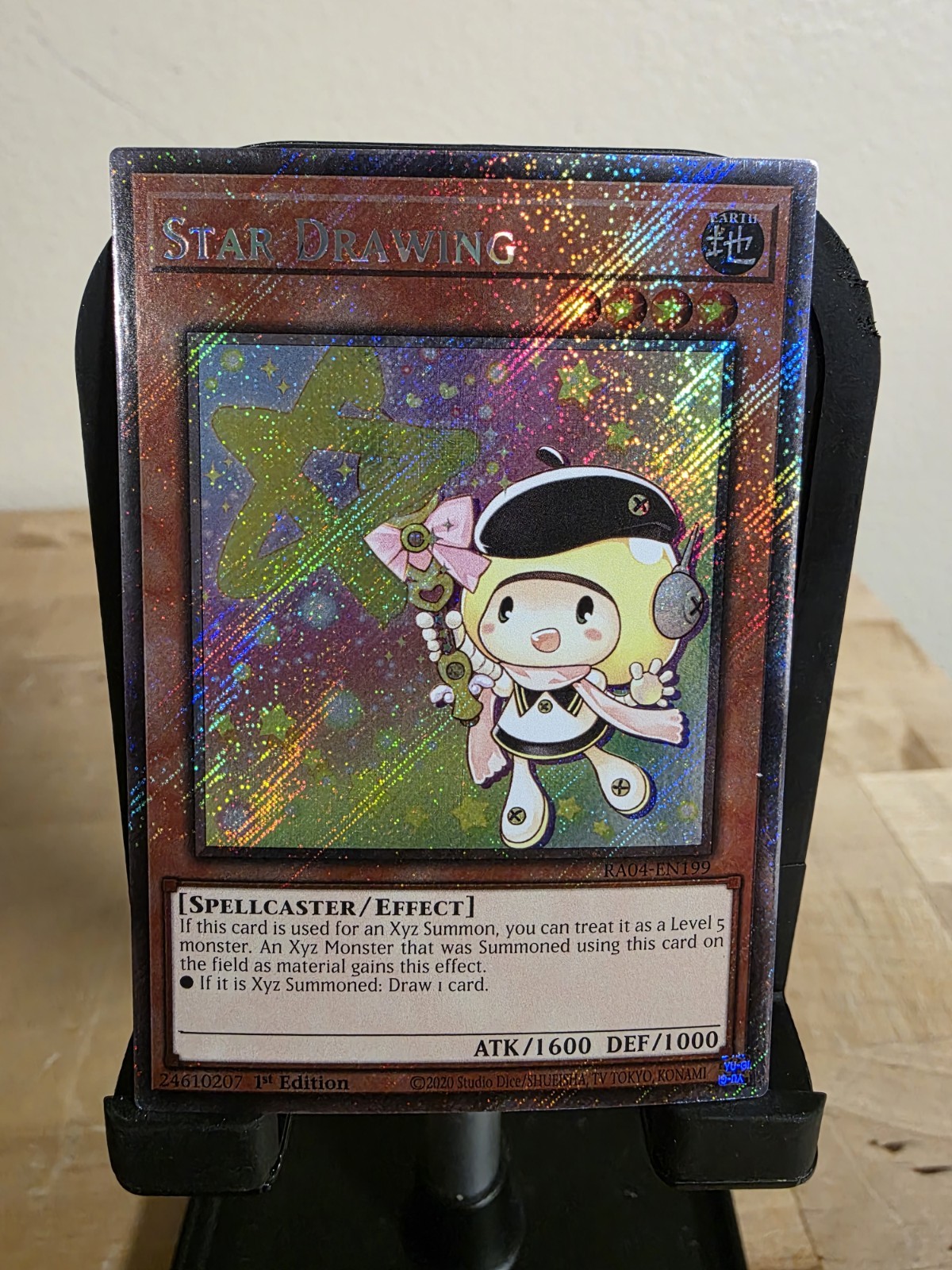 Star Drawing – RA04-EN199 – Platinum Secret Rare – 1st Edition Yugioh