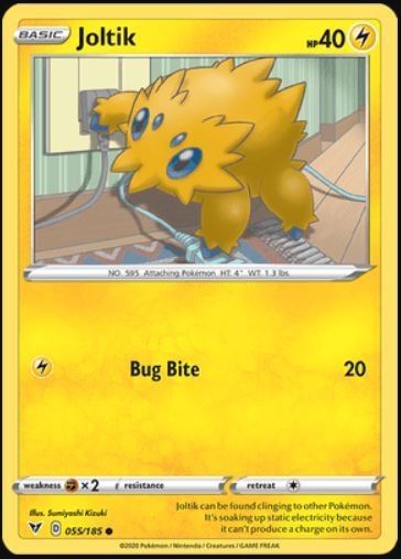 Joltik – 055/185 – Common – Moderately Played