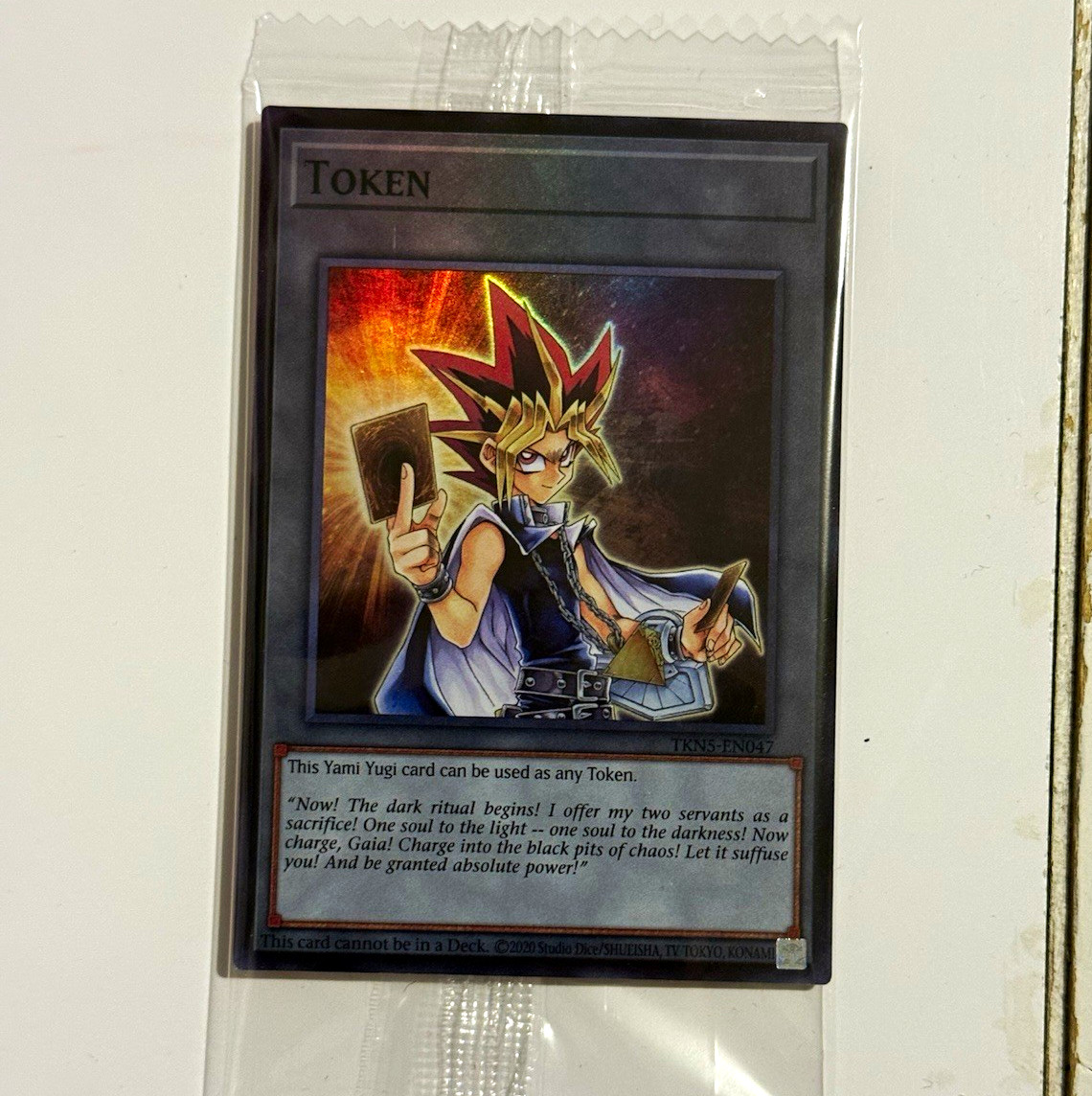 Konami Yu-Gi-Oh! TCG Yami Yugi Token TKN3-EN04 Foil Promo (EN)