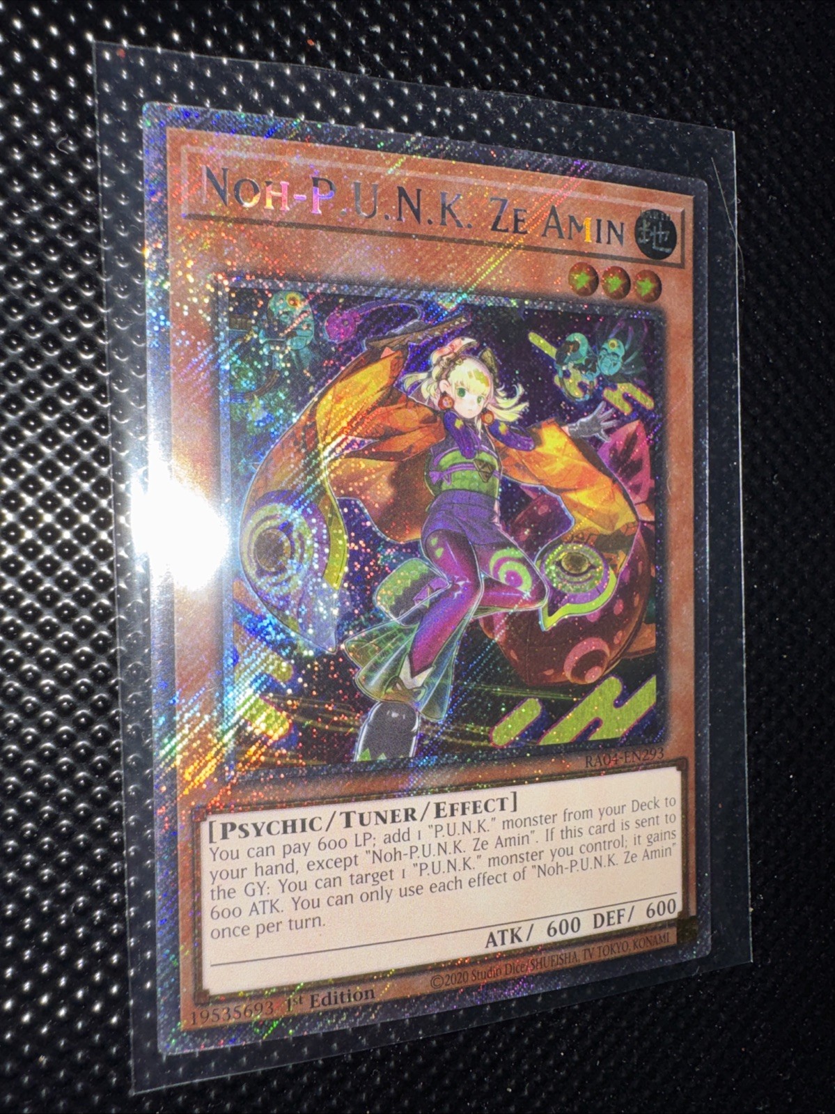 Noh-P.U.N.K. Ze Amin (Quarter Century Secret Rare) RA04-EN293 Quarter Century…
