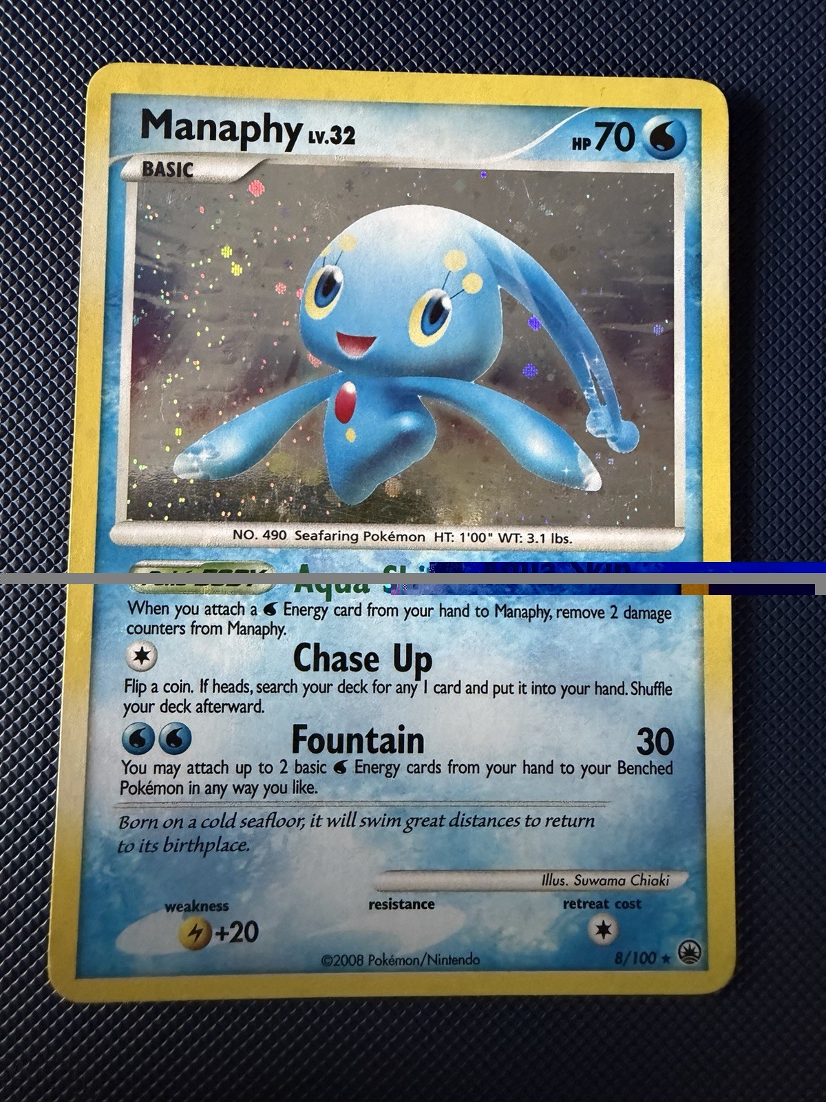 Manaphy 8/100 Majestic Dawn Holo