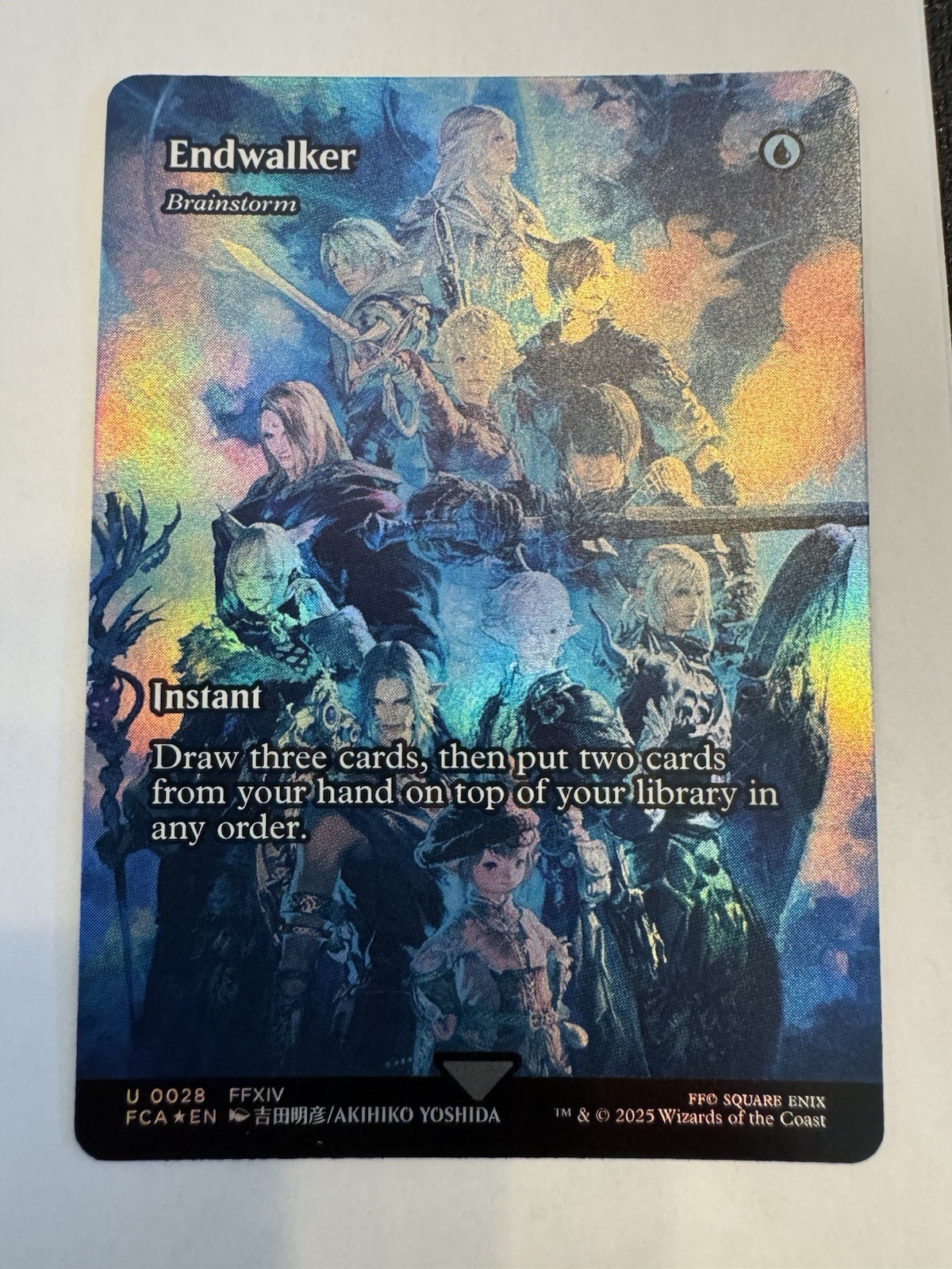 Endwalker 0028 Showcase Final Fantasy FF MTG Magic The Gathering Card NM (Foil)