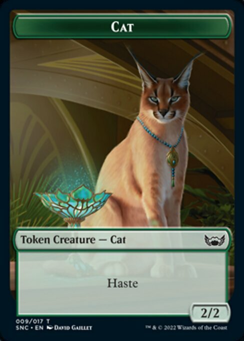 MTG Streets of New Capenna Token Cat #009