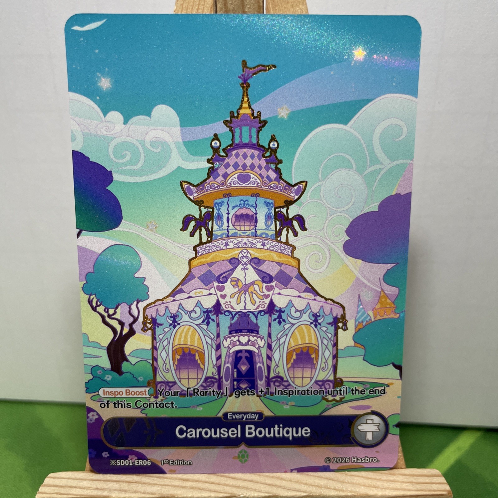Kayou My Little Pony TCG Fantasy Wonderland SD01-ER06 Carousel Boutique