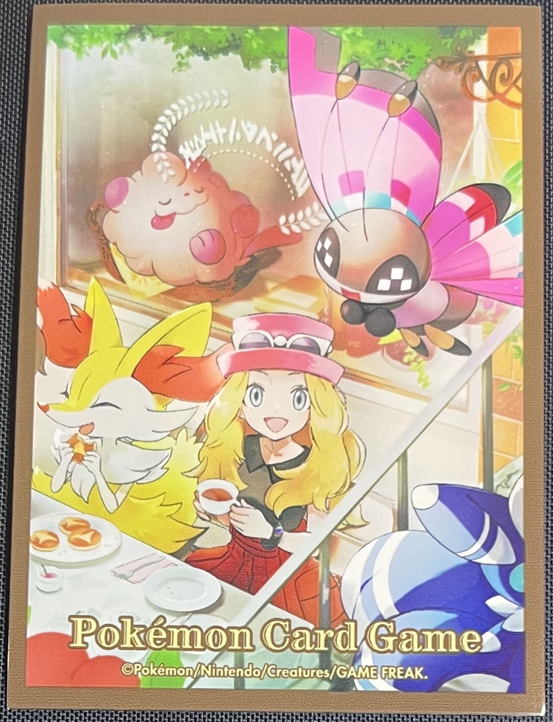 Serena & Braixen Tea Party Individual Card Sleeve Pokemon Center Japan