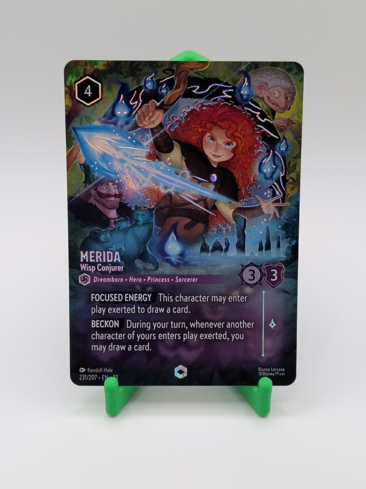 Merida – Wisp Conjurer (Enchanted) 231/204 Attack of the Vine! Holo