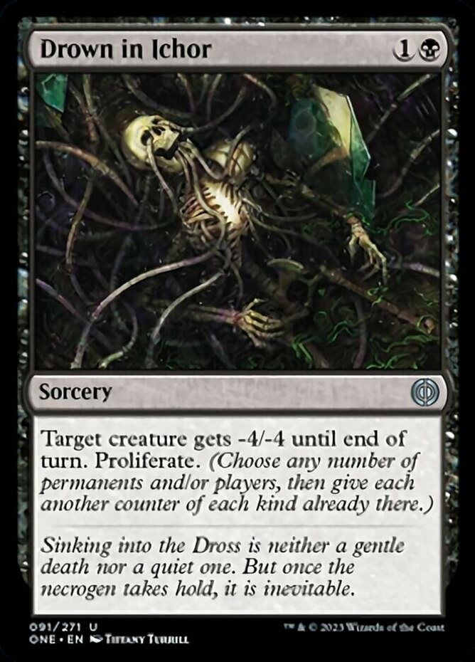 1x Drown in Ichor MTG – Phyrexia: All Will Be One – NM-Mint