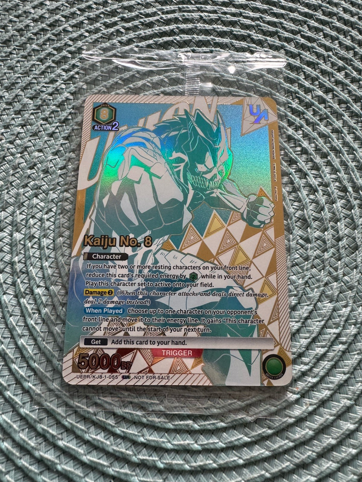 Union Arena Kaiju No. 8 UEPR/KJ8-1-055 Top 4 Rare Battle Sealed