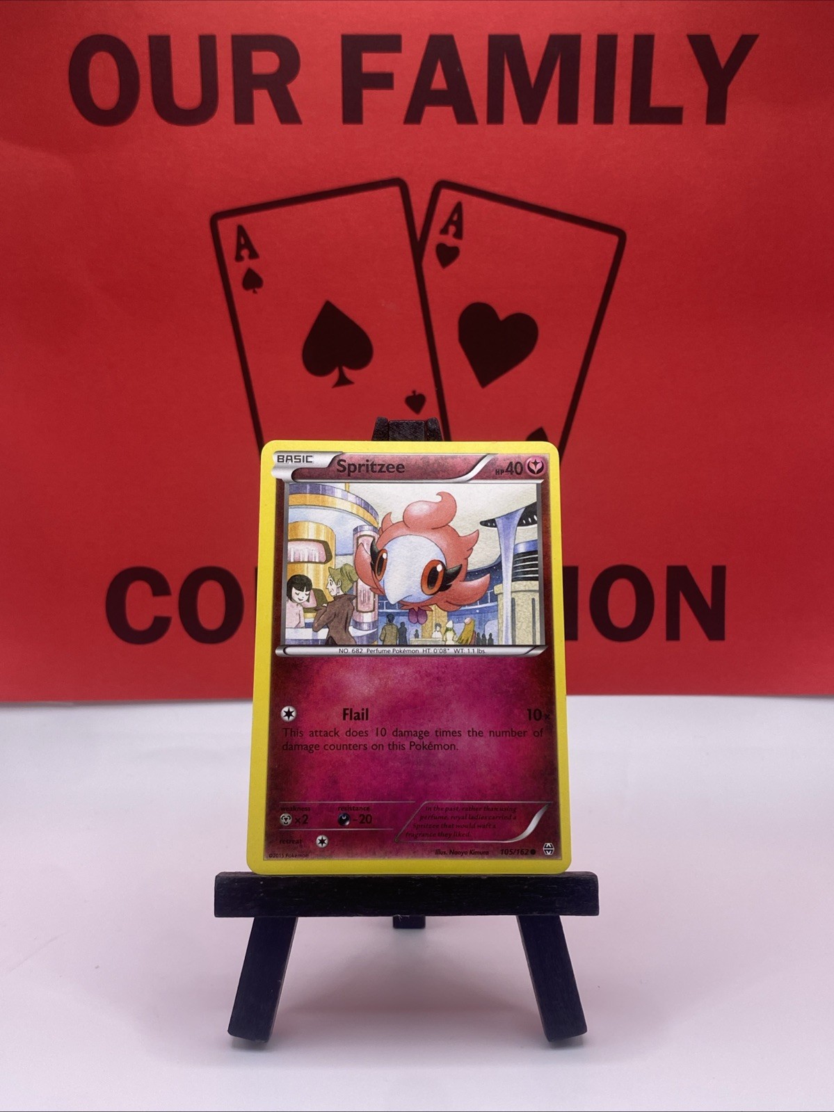Spritzee 105/162 XY Breakthrough Pokémon TCG Regular Common 2015 LP