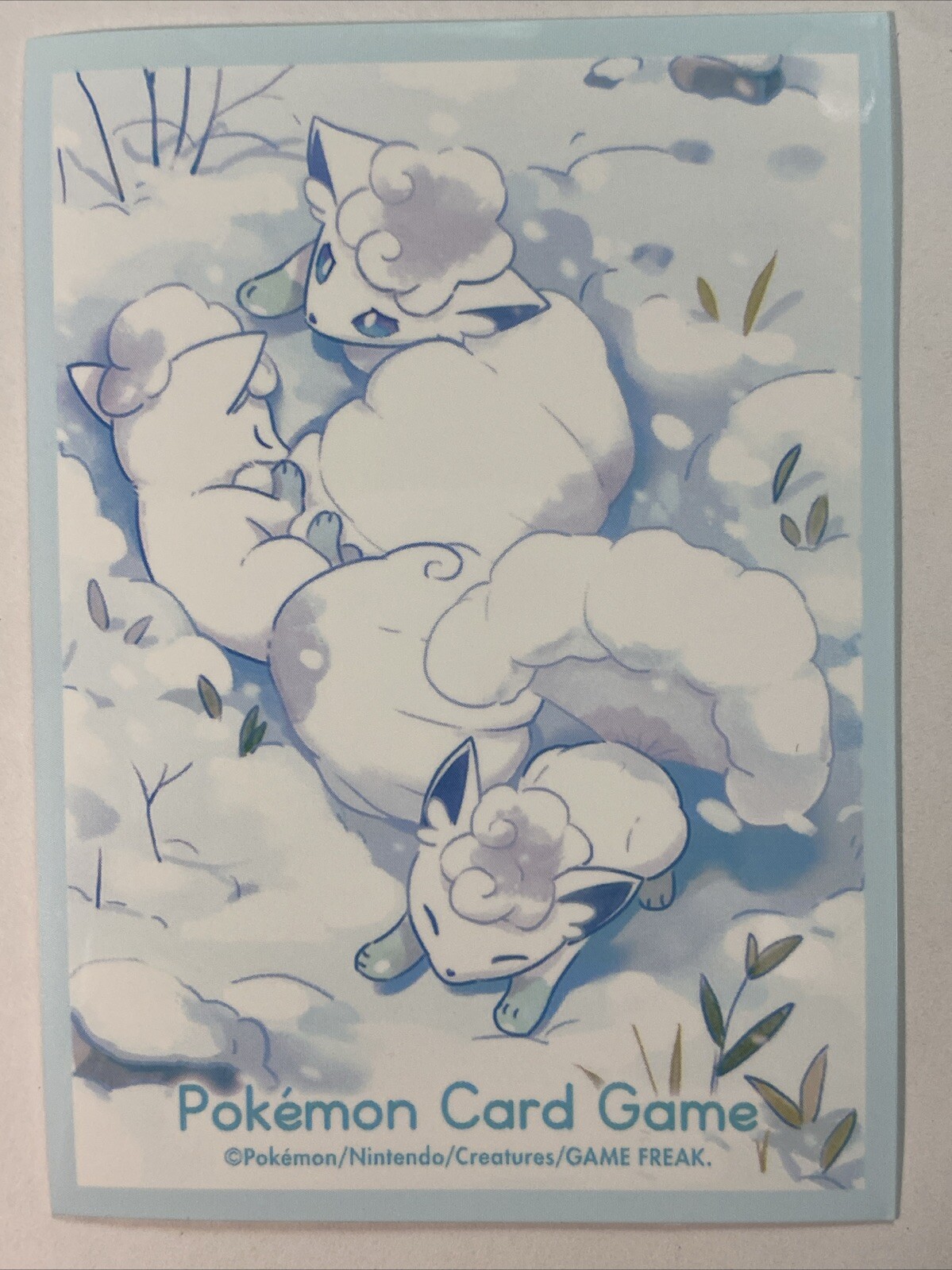 Japanese Pokemon Center Individual Card Sleeve Alolan Vulpix (2022) X1 (J4)