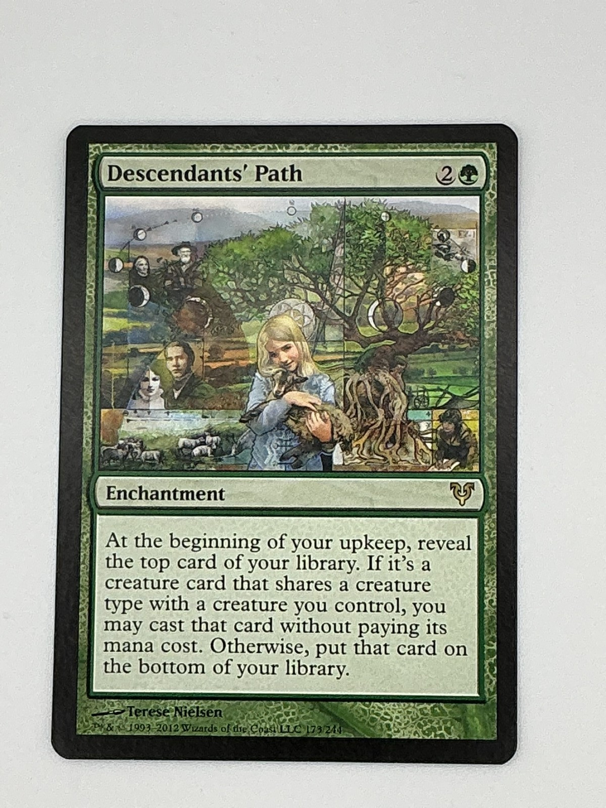 MTG English Descendants’ Path NM Normal Avacyn Restored Free Shipping! MJB