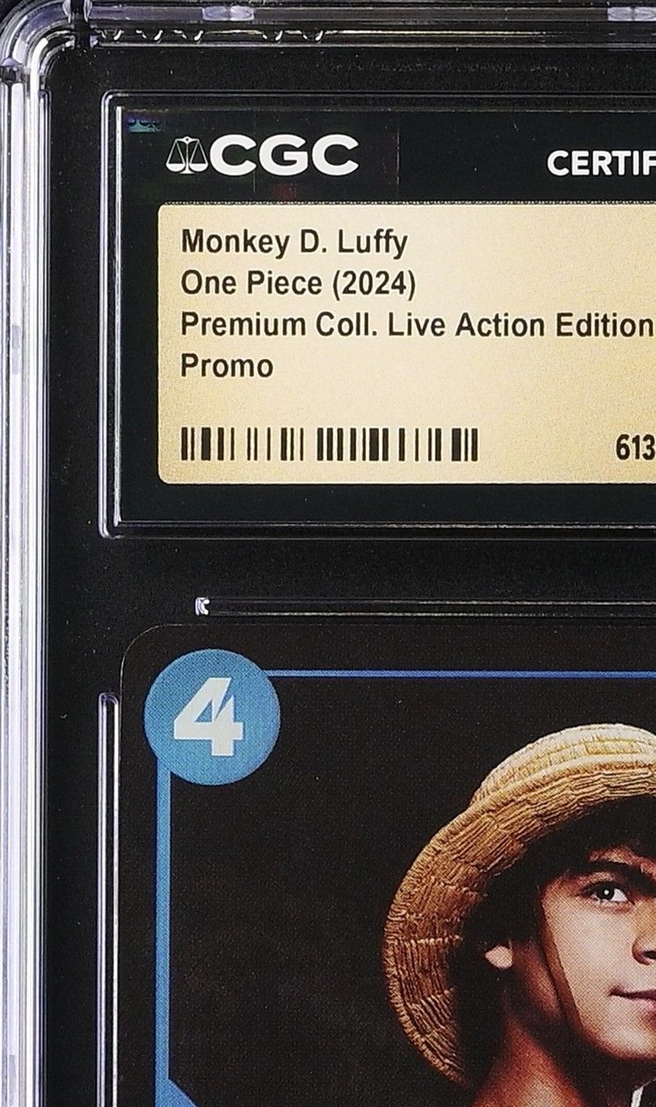 2024 One Piece Premium Coll. Live Action Edition Monkey D. Luffy P-055 CGC 10