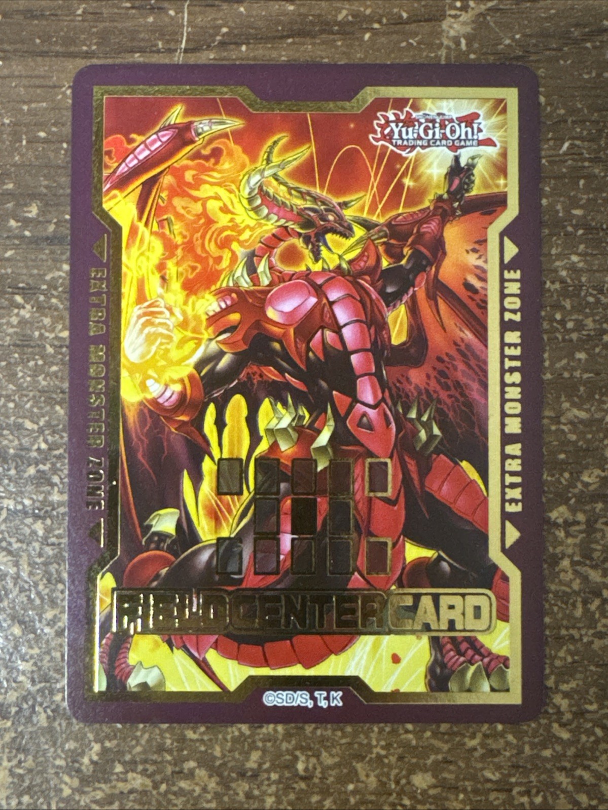 Yugioh *Red Dragon Archfiend Field Center* (NM) Free Shipping Blazing Dominion