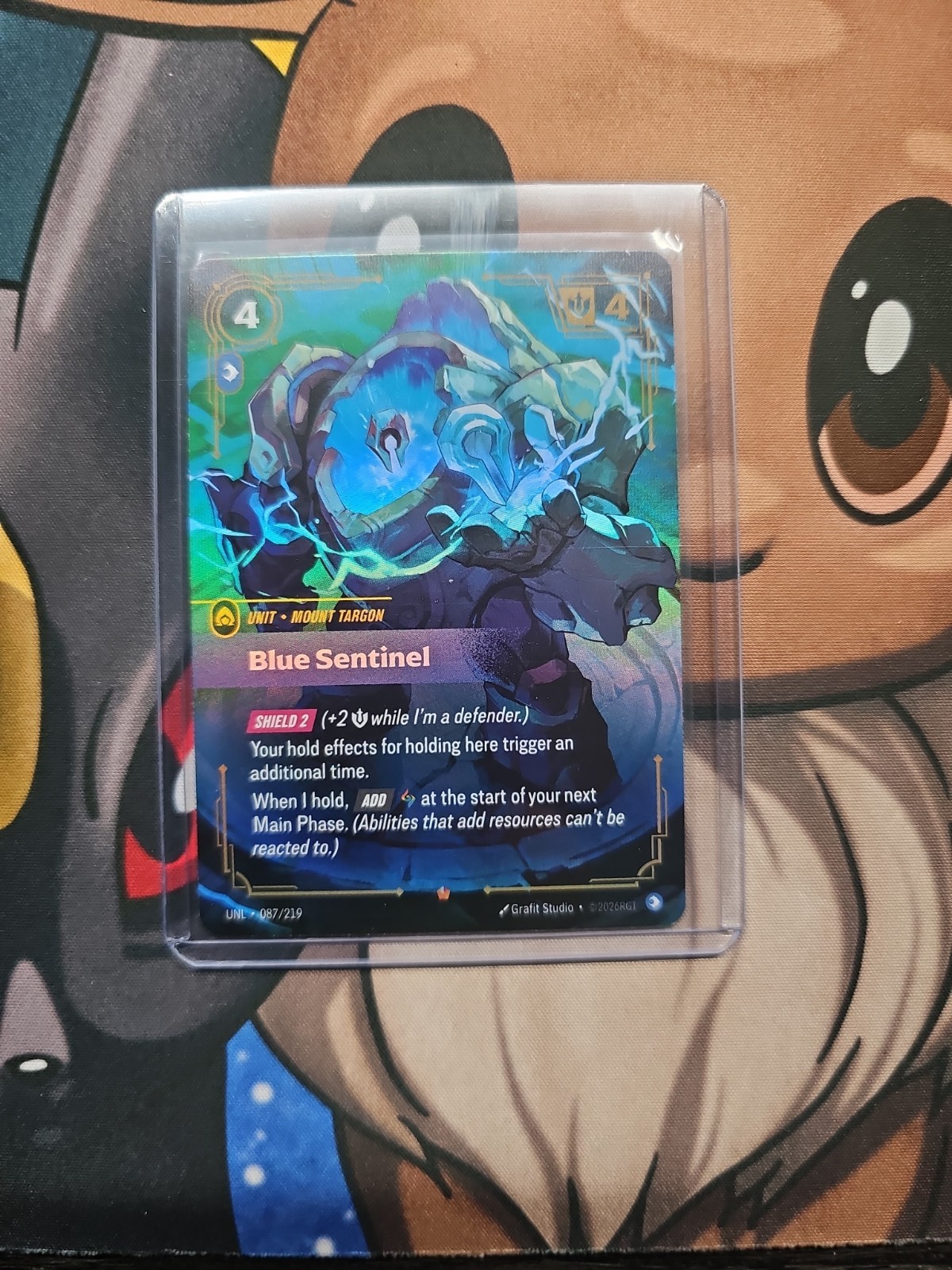 Blue Sentinel Foil Epic Unleashed 087/219 Riftbound