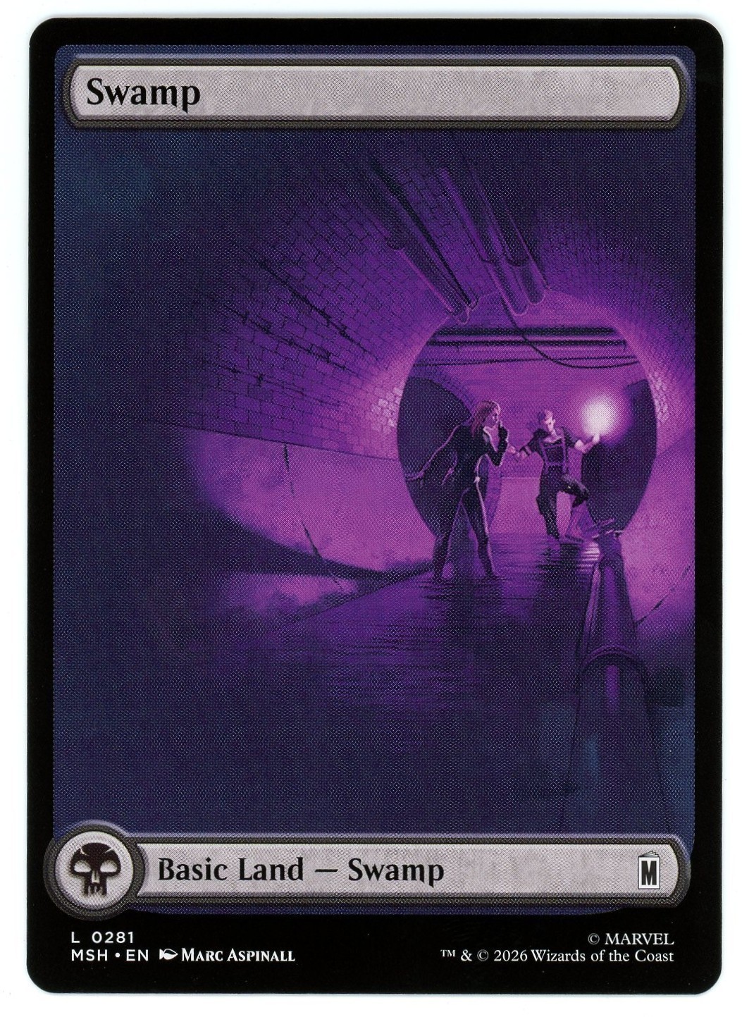 Swamp – 0281 – Marvel Super Heroes MSH – MTG NM/M