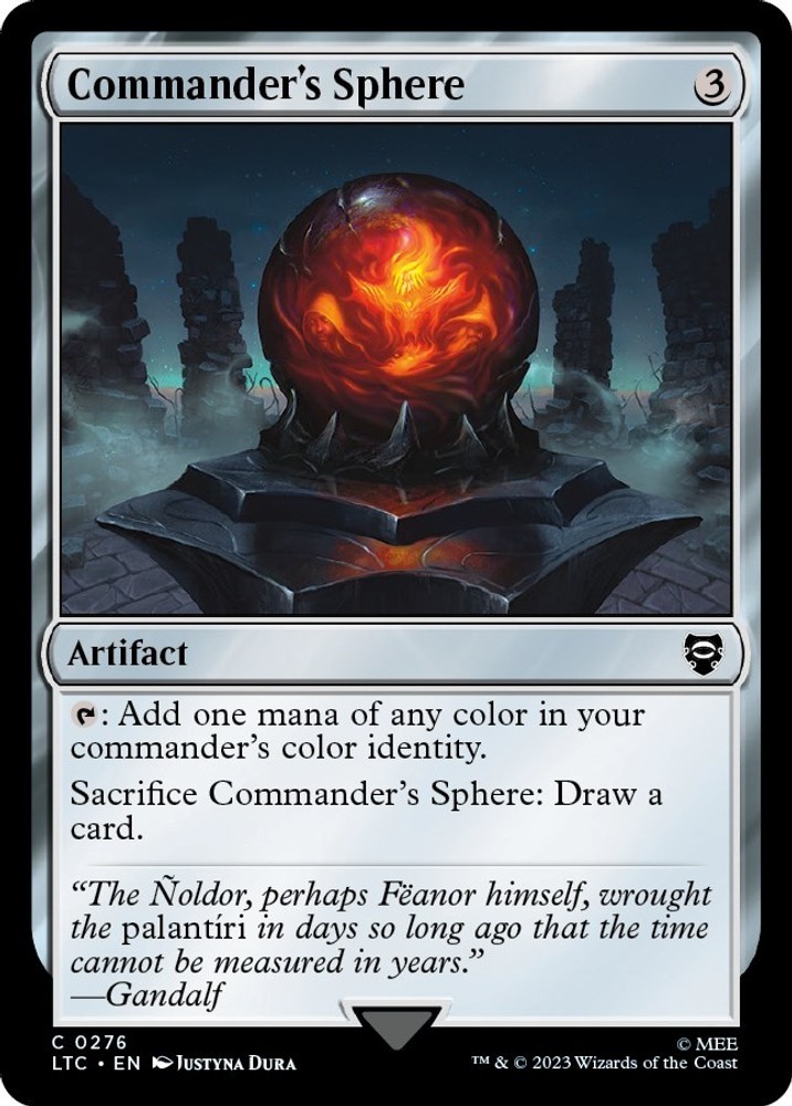 NM – Commander’s Sphere [LTC – 276] Commander: The Lord of the Rings: Tales o…