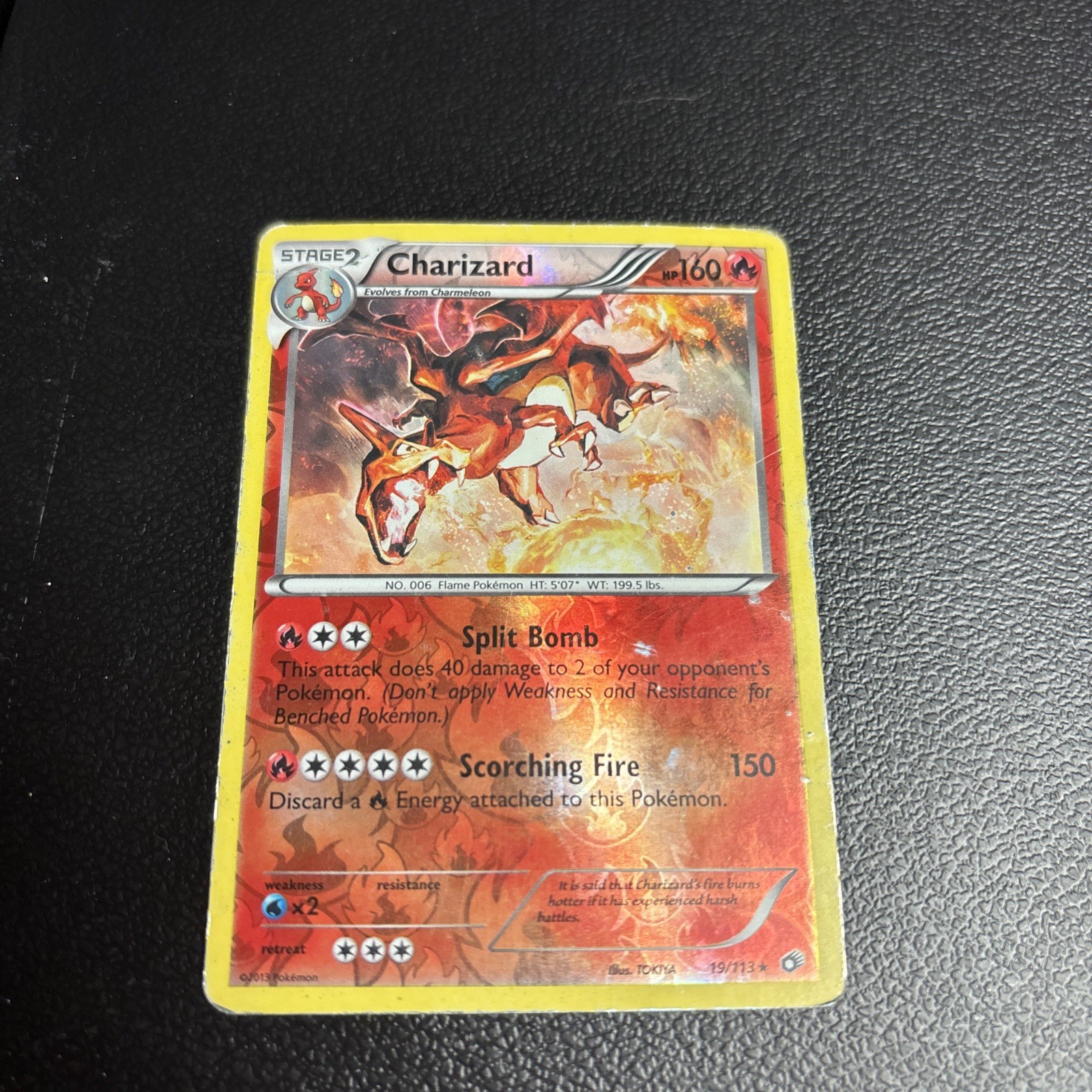 Charizard 19/113 Legendary Treasures Reverse Holo