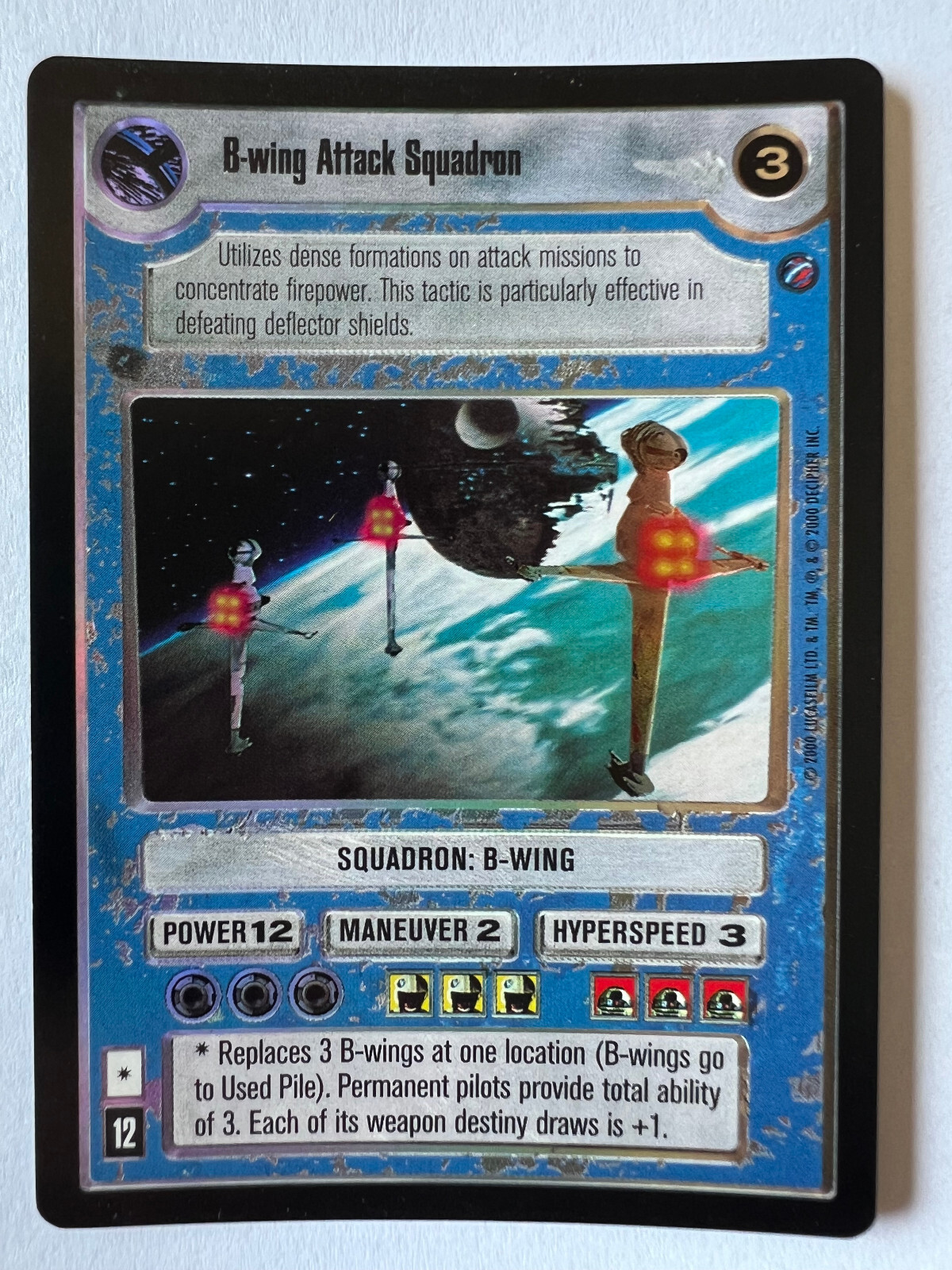 Star Wars CCG – Reflections II 2 – FOIL – B-Wing Attack Squadron