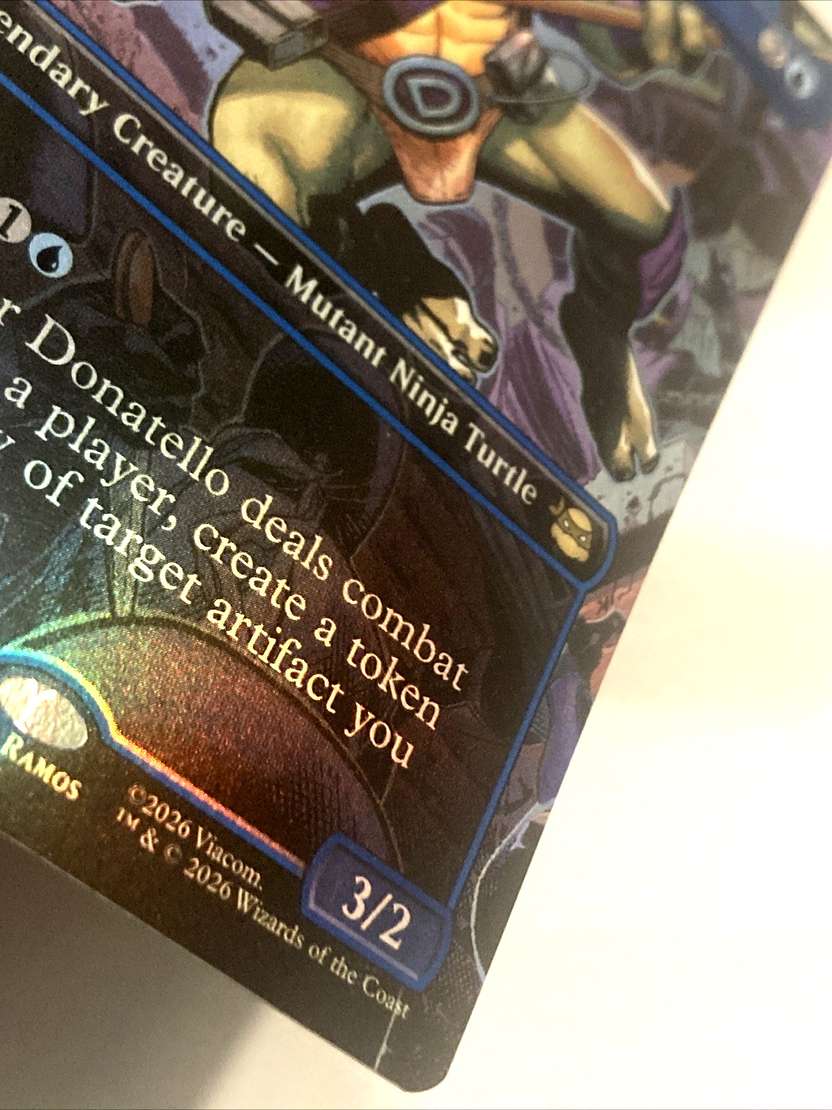 MTG Donatello, Gadget Master (Borderless Foil) Teenage Mutant Ninja Turtles 212