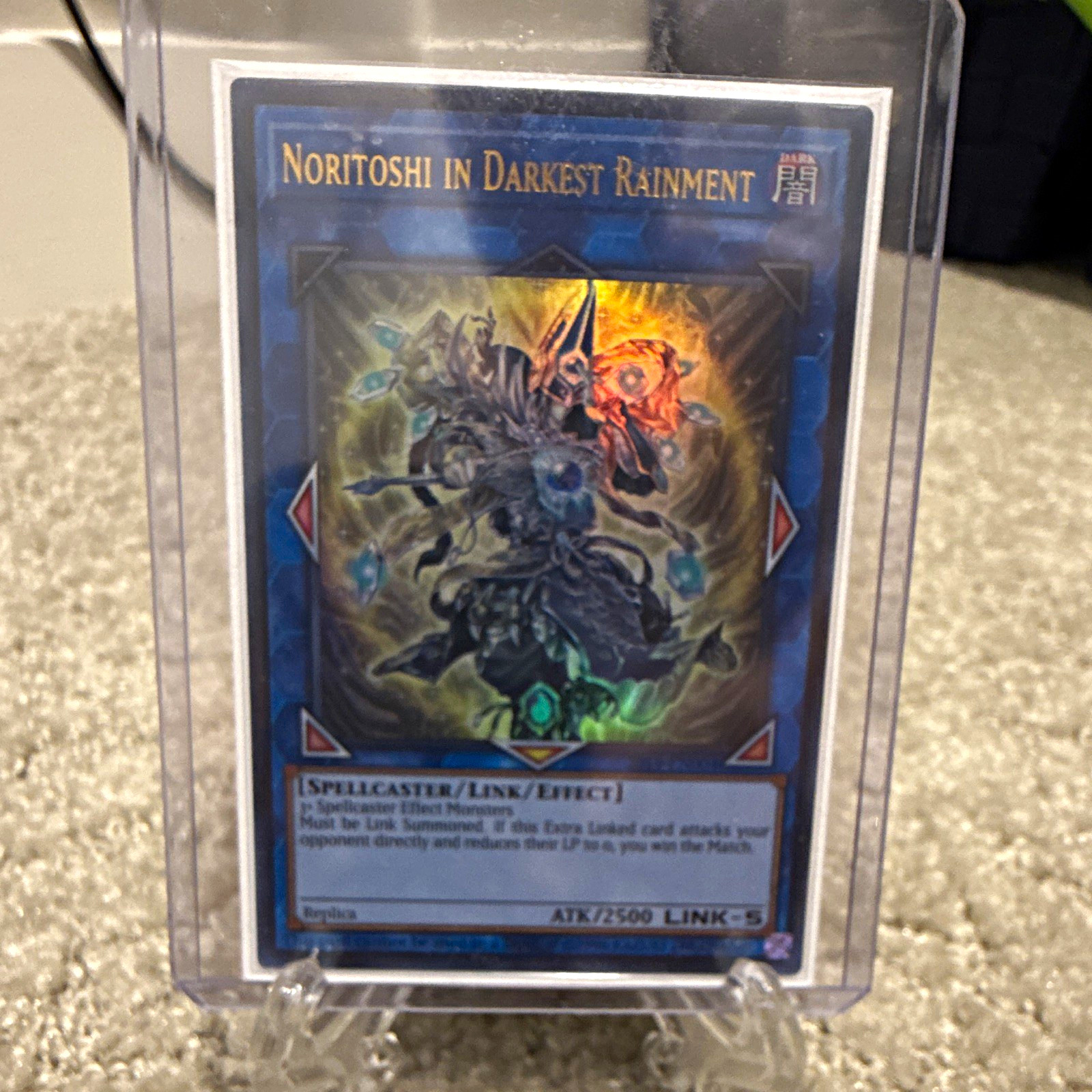 Konami Noritoshi in Darkest Rainment Ultra Rare Holo Link/Effect 2500 ATK EN