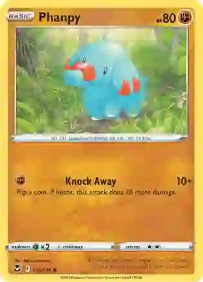 Phanpy – 091/195 – Common – Near Mint