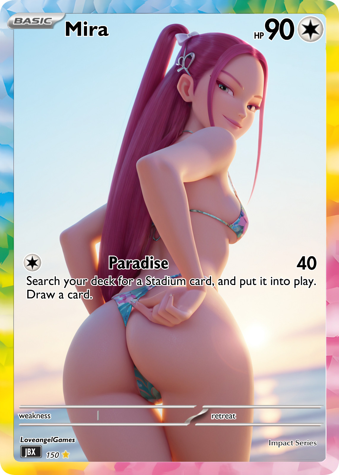 Loveangelgames-Anime Waifu Card-Waifu Universe-Anime Card