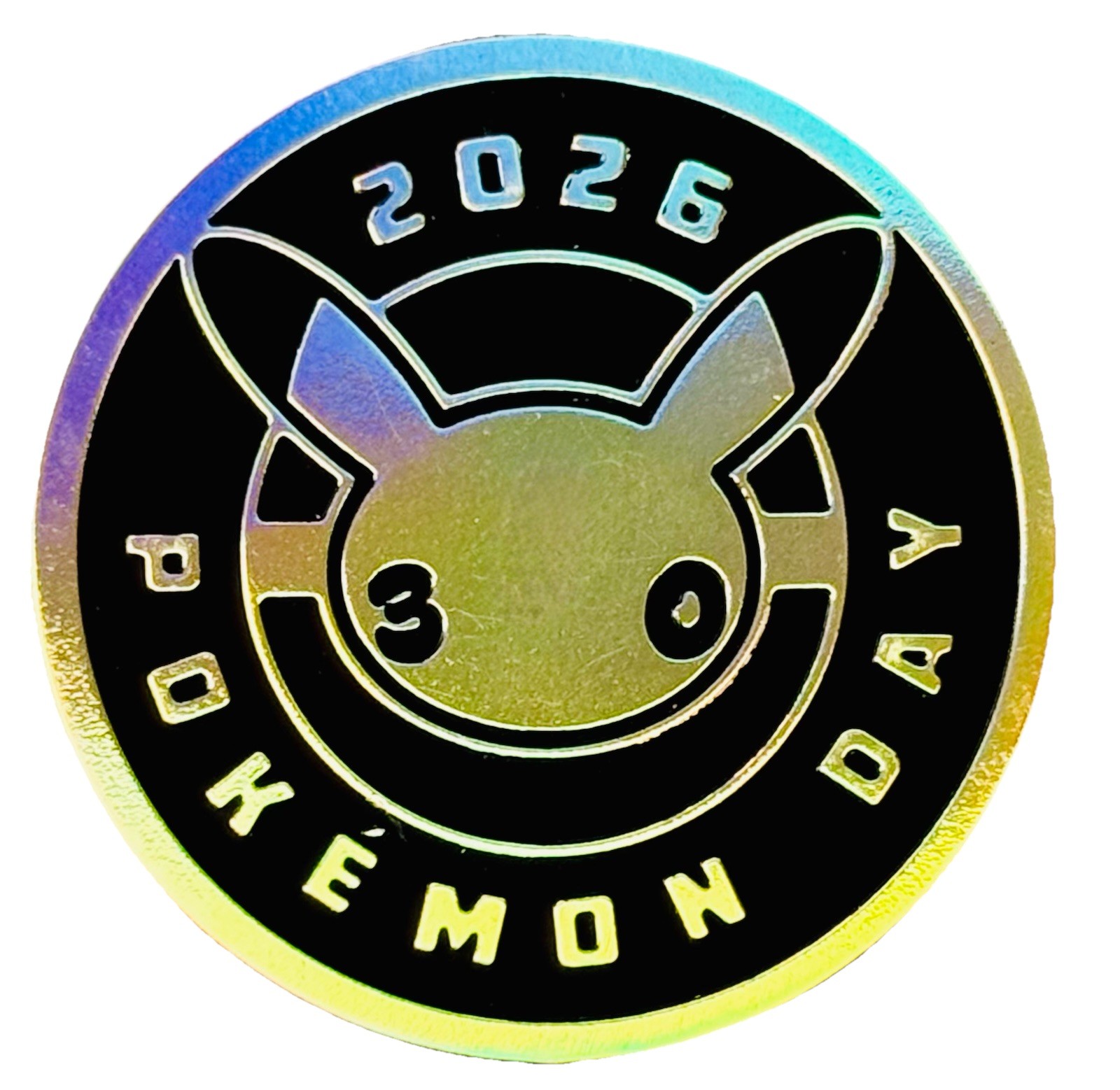 2026 POKÉMON DAY 30TH ANNIVERSARY PIKACHU COIN NEW UNUSED NM+ “FINEST SHILLINGS”