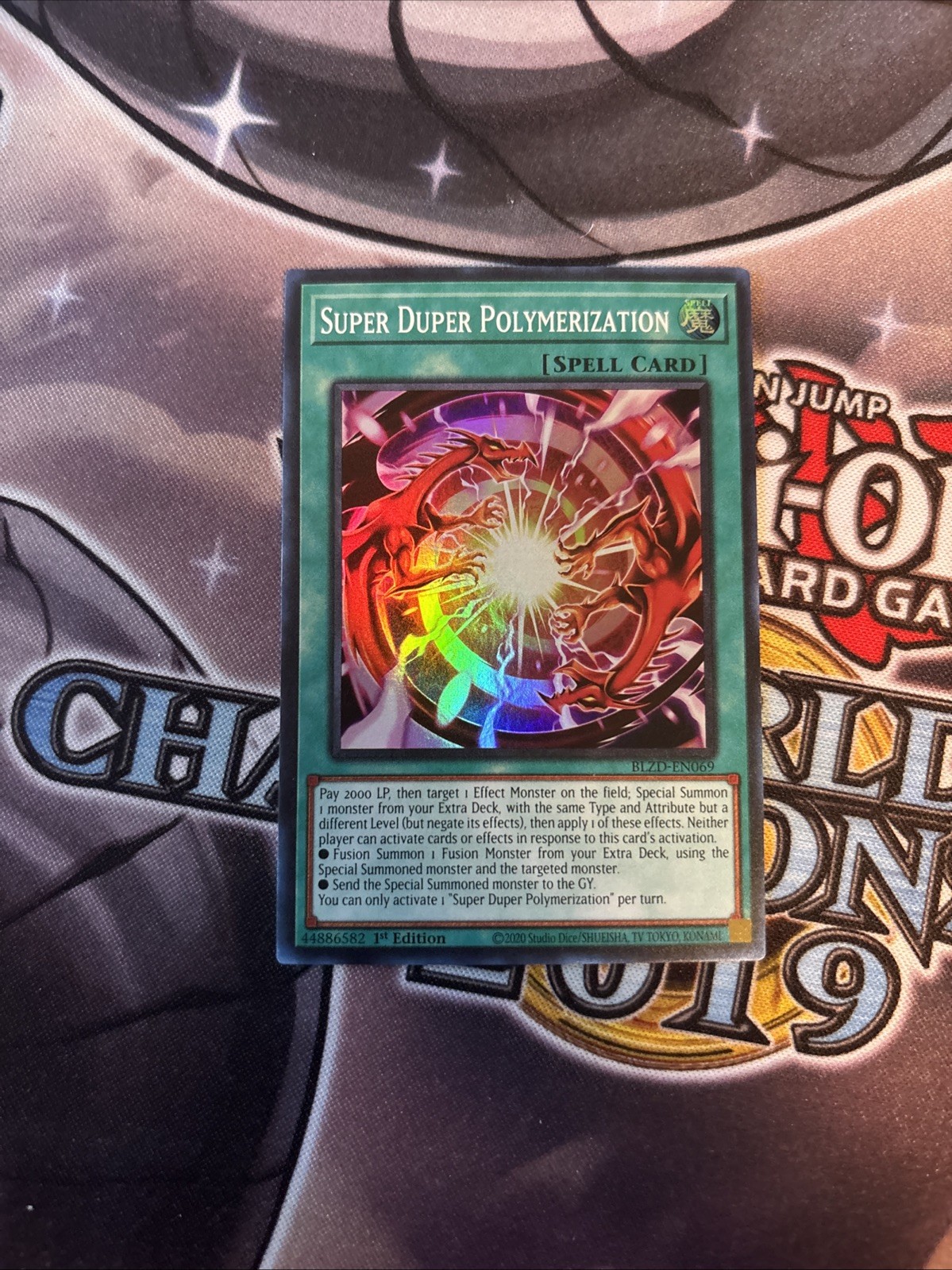 (YT) Super Duper Polymerization – BLZD-EN069 – Super Rare Yu-Gi-Oh VLP