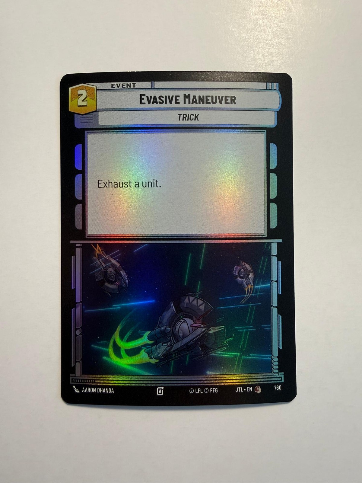 Evasive Maneuver (Foil) 760 SWU Jump to Lightspeed