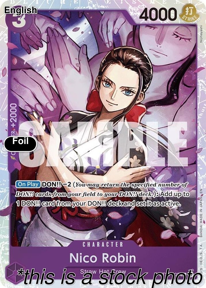 Nico Robin [ST-26 – ST26-003] Super Rare NM