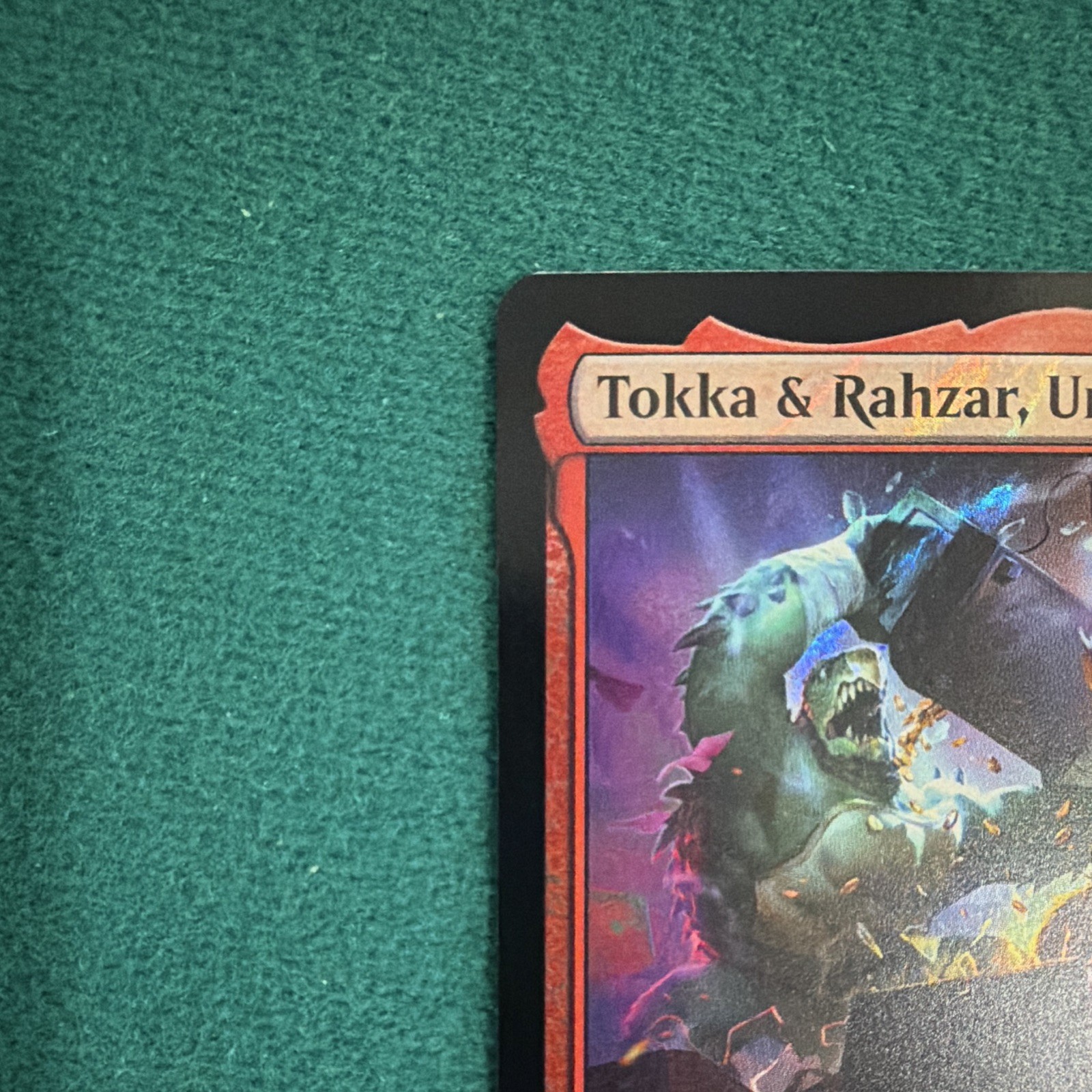 MTG Tokka & Rahzar, Unsupervised 0028 Rare Surge Foil English (TMC) Legendary