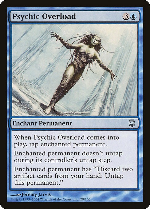 Psychic Overload Foil Darksteel 28 NM MTG
