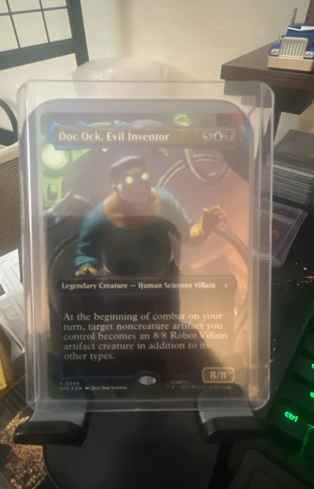Doc Ock, Evil Inventor (Borderless) Marvel’s Spider-Man: Eternal-Legal Foil