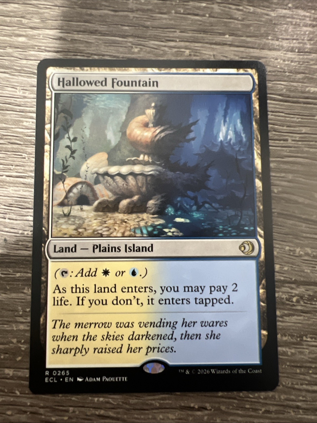 Hallowed Fountain Lorwyn Eclipsed Regular