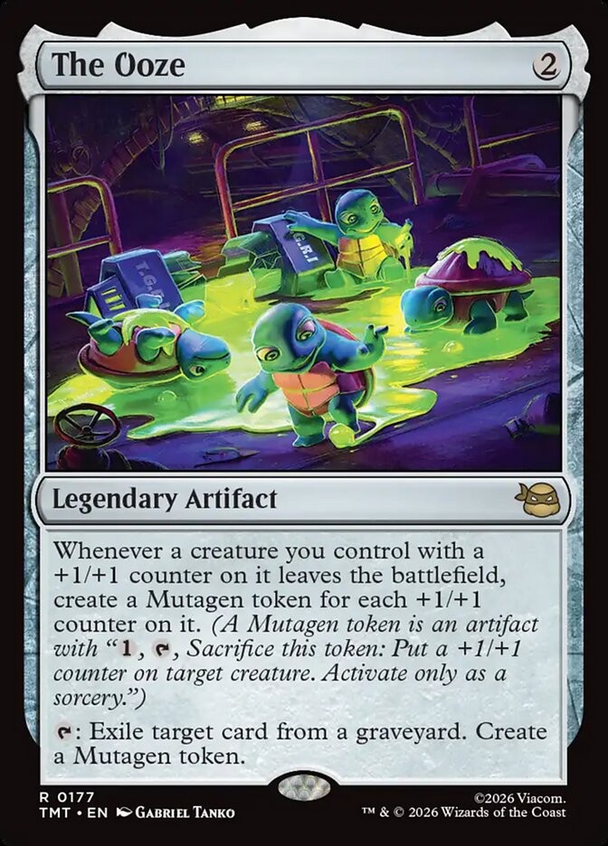 MTG Magic the Gathering The Ooze (177/343) Teenage Mutant Ninja Turtles LP