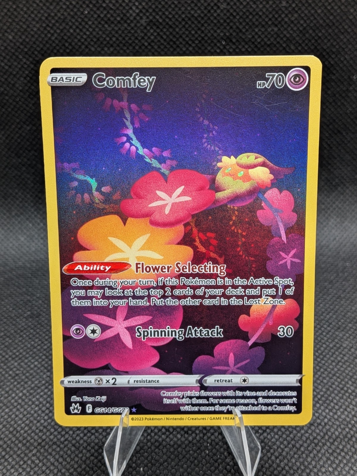 Comfey GG14/GG70 SWSH: Crown Zenith: Galarian Gallery Holo