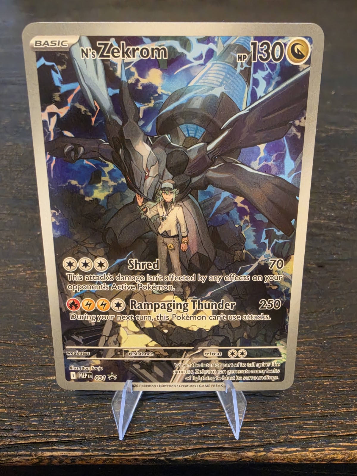 Ns Zekrom 031 Ascended Heroes Pokemon Card