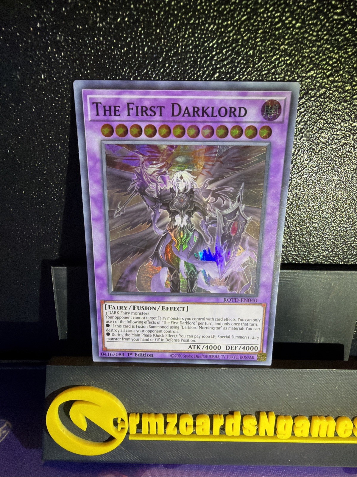 The First Darklord ROTD-EN040 Rise of the Duelist 1st Edition