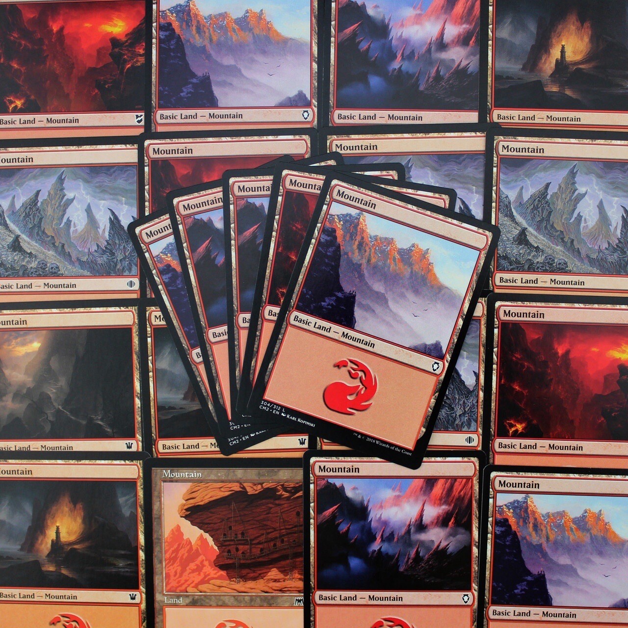 MTG Basic Land Pack – 25 Basic Mountains