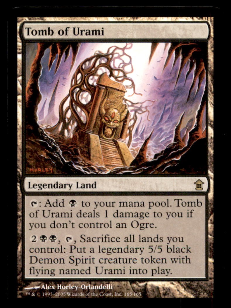 Tomb of Urami LP Light Play Saviors of Kamigawa MTG [6489]