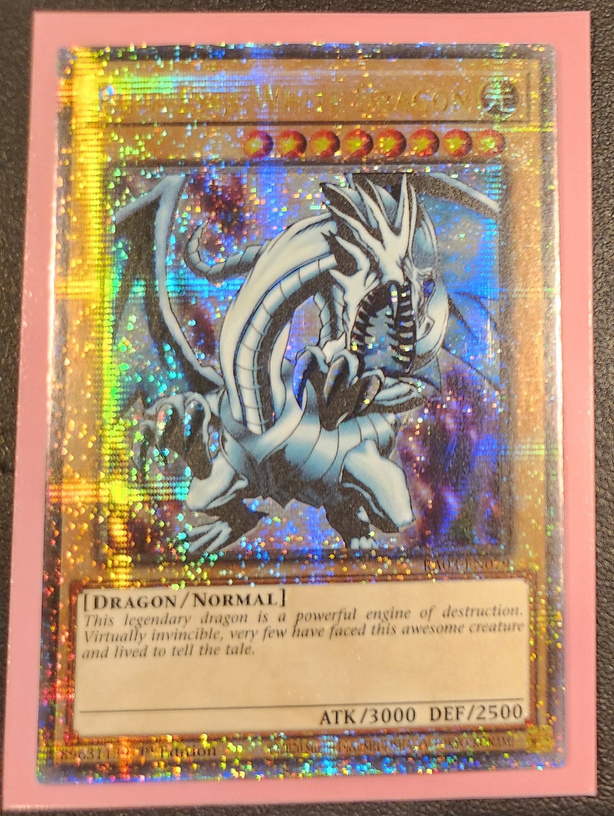 Blue-Eyes White Dragon (Quarter Century Secret Rare) RA03-EN079 Quarter Century
