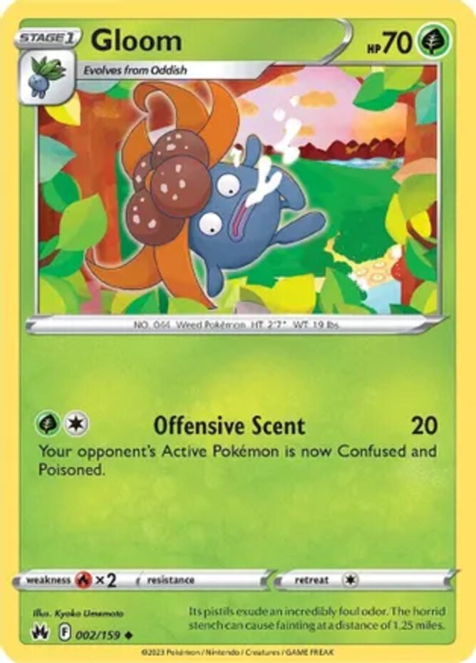 Gloom – 002/159 – Uncommon – Near Mint