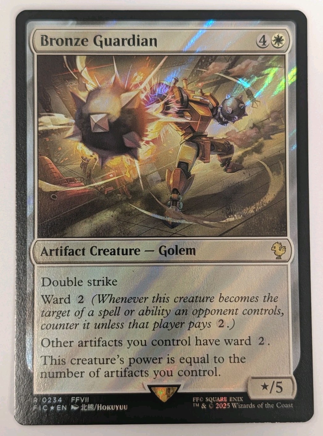 Bronze Guardian (Surge Foil) Commander: Final Fantasy – MTG RARE