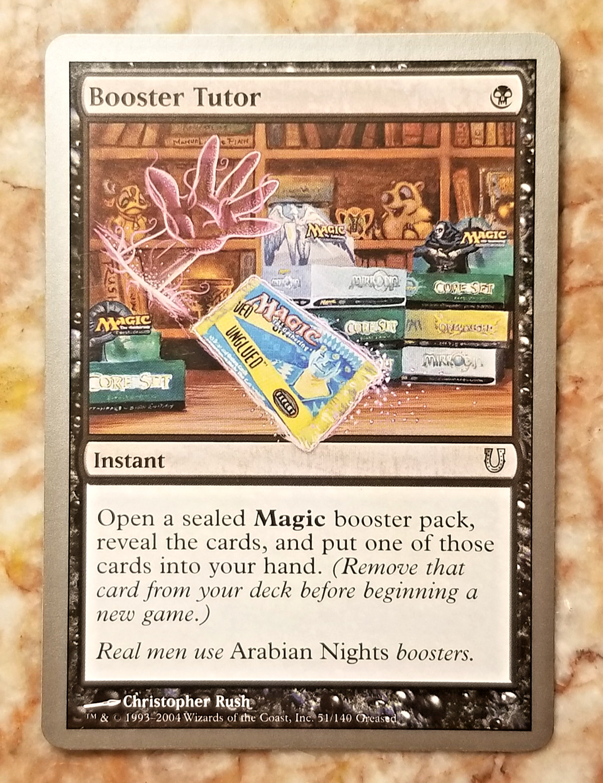 🌟 UNHINGED Booster Tutor! 🌟 MTG Instant Card Regular / NM
