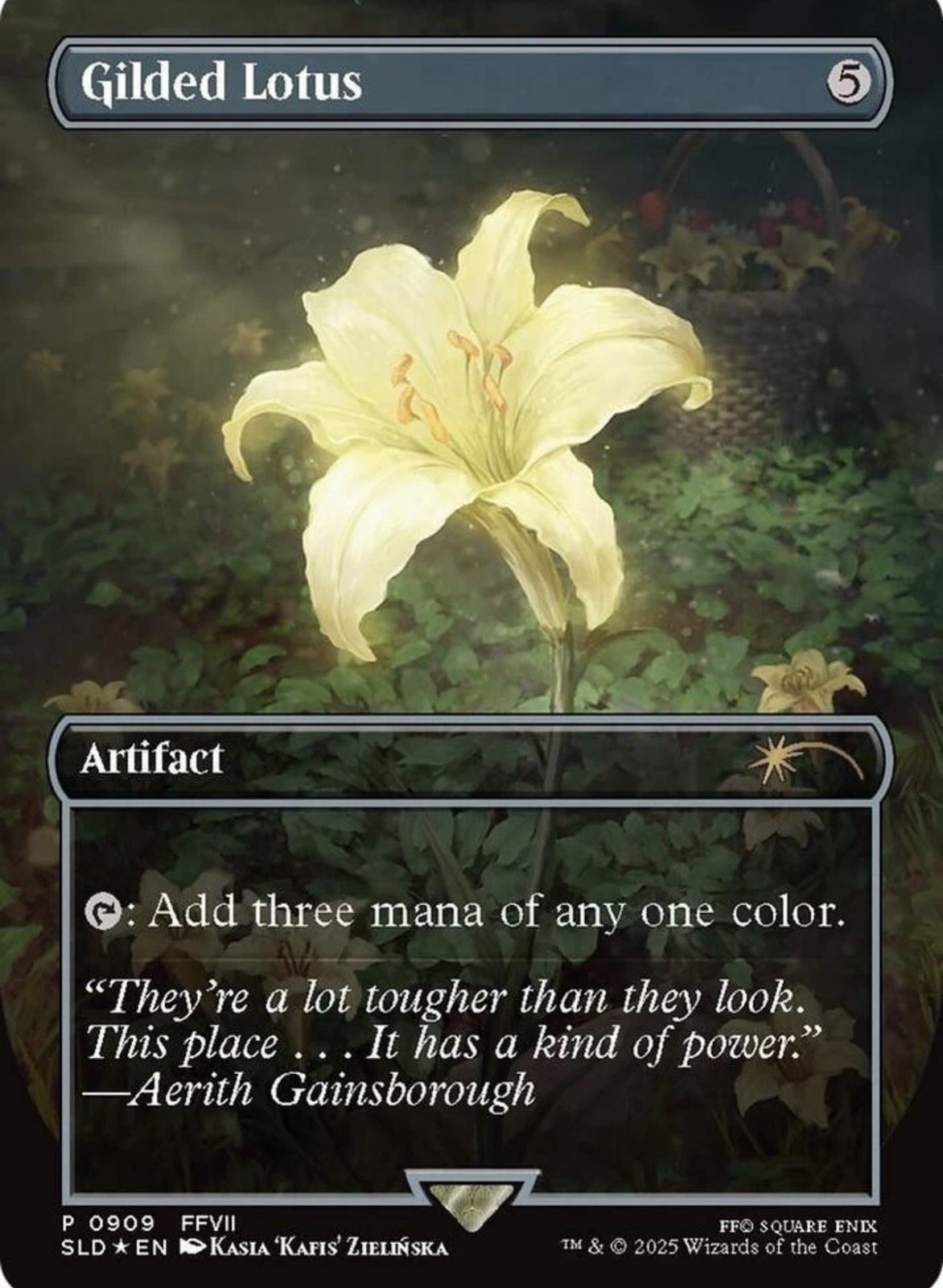 Gilded Lotus (Rainbow Foil) (909) Secret Lair Drop Foil